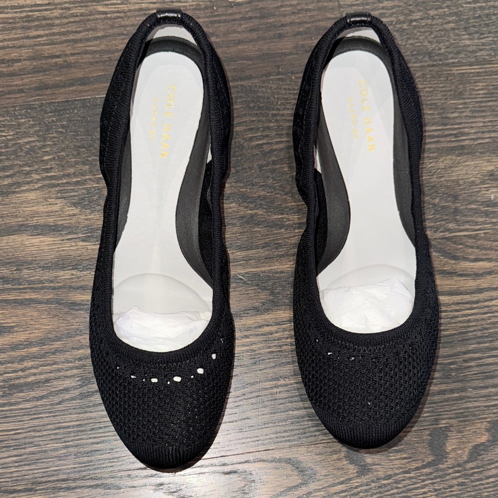 Cole Haan Zero Grand Knit Ballet Flat-Authentic-NIB